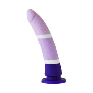 Nood Colours Striped Dildo (#272437)