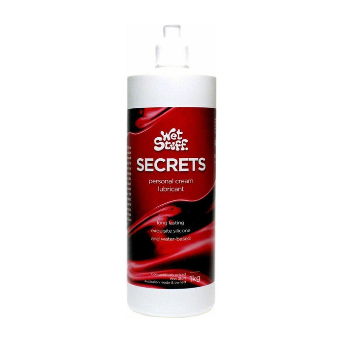 Wet Stuff Secrets Lubricant 1kg Pump Top