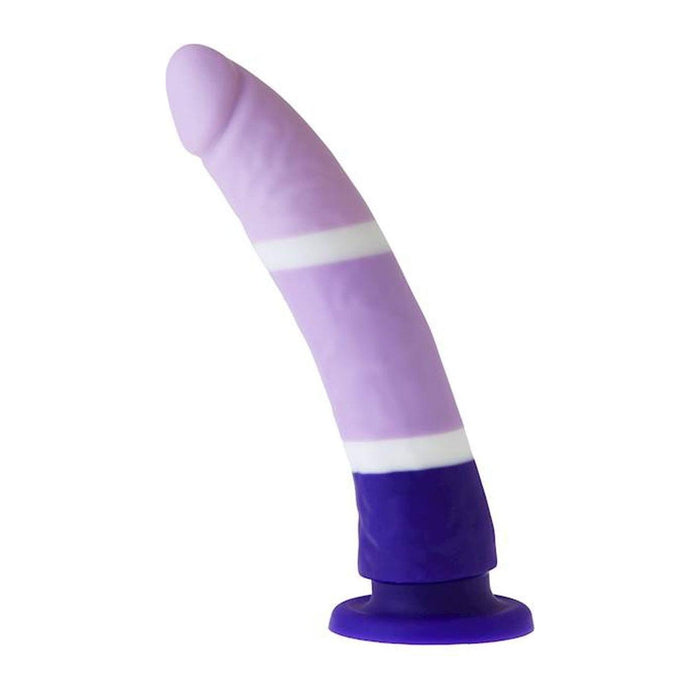 Nood Colours Striped Dildo (#272438)