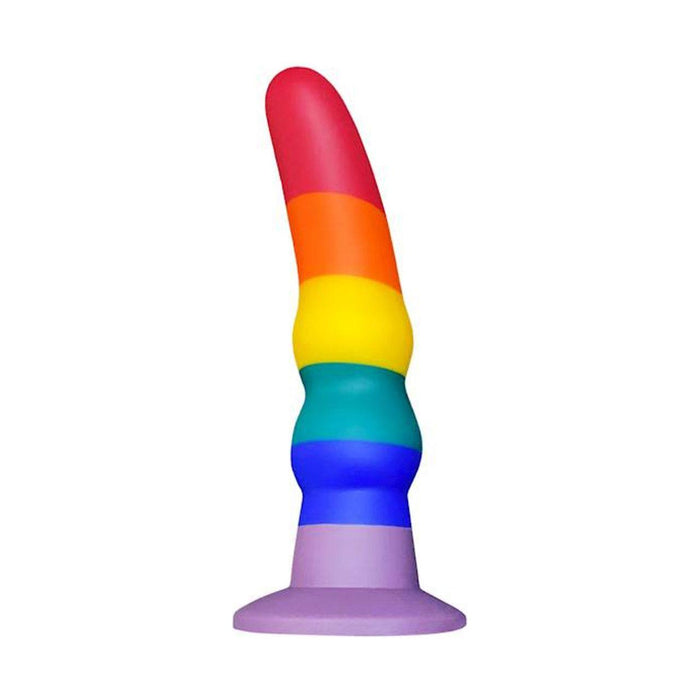 Nood Colours Rainbow Rippled Dildo (#272512)