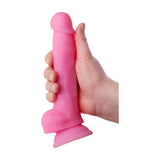 Nood Colours Dual Density Liquid Silicone Dildo With Balls (#283578)