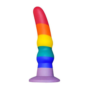 Nood Colours Rainbow Rippled Dildo (#272513)