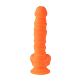 Nood Colours Dual Density Liquid Silicone Dildo With Balls (#283564)