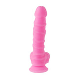 Nood Colours Dual Density Liquid Silicone Dildo With Balls (#283566)