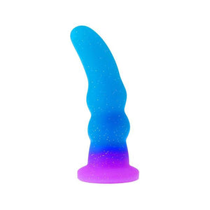 Nood Colours Silicone Rippled Dildo (#272497)