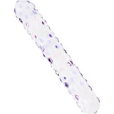 Share Satisfaction Lucent Glass Dildo Ribbed