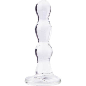 Share Satisfaction Lucent Glass Dildo Clear