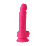 Nood Colours Dual Density Liquid Silicone Dildo With Balls (#283577)