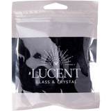 Share Satisfaction Lucent Glass Butt Plug Dark Blue