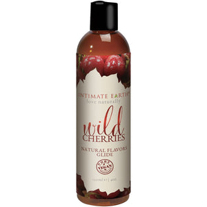 Intimate Earth Wild Cherries Natural Flavours Glide 120ml