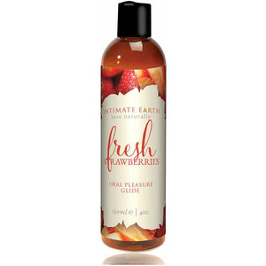 Intimate Earth Fresh Strawberries Natural Flavours Glide 120ml