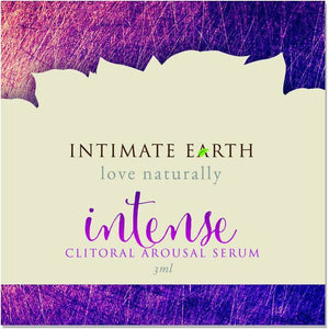 Intimate Earth Intense Clitoral Arousal Serum Foil 3 ml