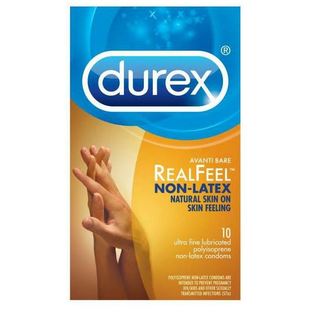 Durex Avanti Bare Real Feel Non-Latex 10 Pack
