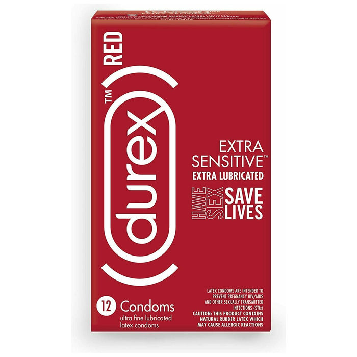 Durex Extra Sensitive Lubed 12 Pack