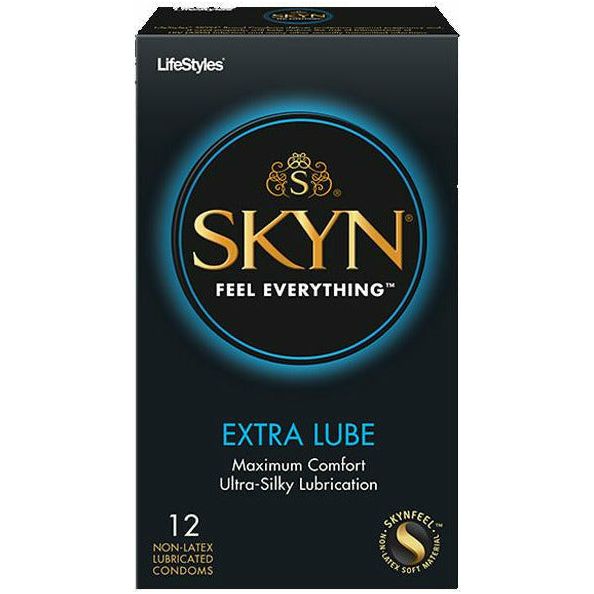 Lifestyles Skyn Elite Extra Lubricated Non-Latex Condoms 12 Pack