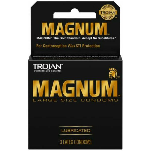 Trojan Magnum Condoms 3 Pack