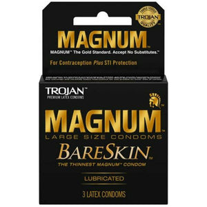 Trojan Magnum Bare Skin Condoms 3 Pack