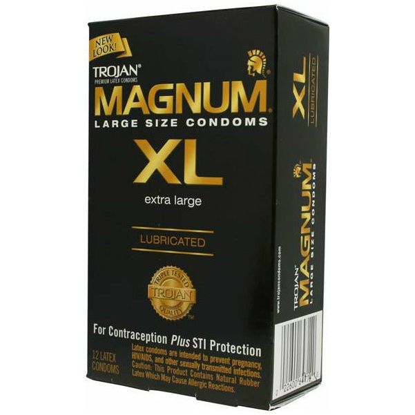 Trojan Magnum XL Condoms 12 Pack