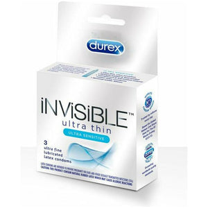 Durex Invisible Condoms 3 Pack