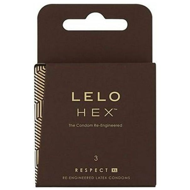 Lelo Hex Respect XL Condoms 3 Pack