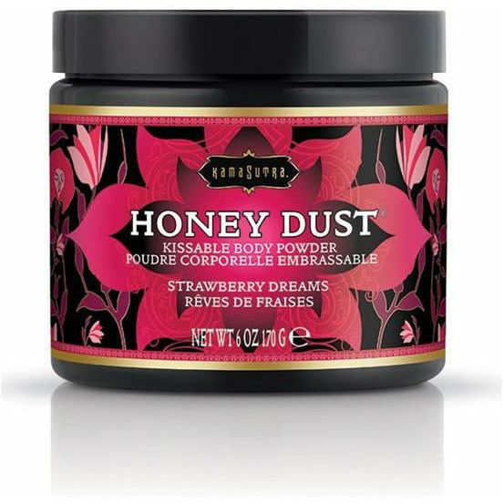 Kama Sutra Honey Dust Kissable Body Powder Strawberry Dreams 170g