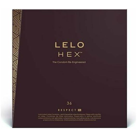 Lelo Hex Respect XL Condoms 36 Pack