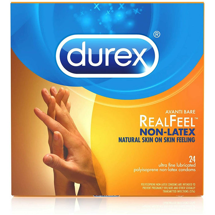 Durex Avanti Real Feel Non-Latex Condoms 24 Pack