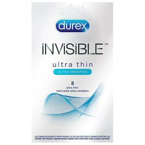 Durex Invisible Condoms 8 Pack