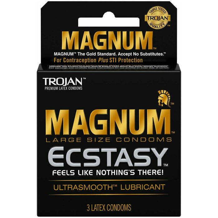 Trojan Magnum Ecstasy Condoms 3 Pack