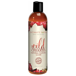 Intimate Earth Wild Cherries Natural Flavours Glide 60ml