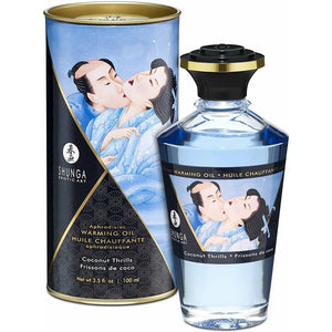 Shunga Warming Aphrodisiac Oil Coconut Thrills 100ml