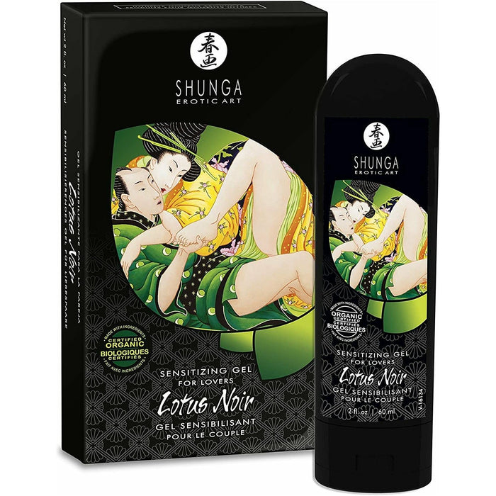 Shunga Lotus Noir Sensitising Gel 60ml