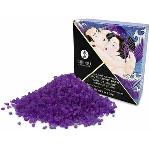 Shunga Moonlight Bath Sea Salt Crystals Exotic Fruits 75g