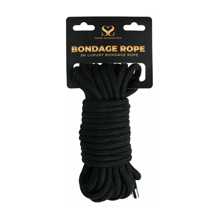 Share Satisfaction 5 Metre Luxury Bondage Rope With Metal Head – Simple  Pleasures