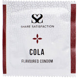 Share Satisfaction Flavoured Condoms Cola 100 Pack