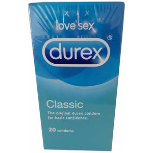 Durex Classic Condoms 20 Pack