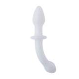 Share Satisfaction Lucent Pearl Double Ended Glass Massager