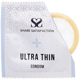 Share Satisfaction Ultra Thin Condoms 100 Pack