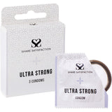 Share Satisfaction Ultra Strong Condoms 3 Pack