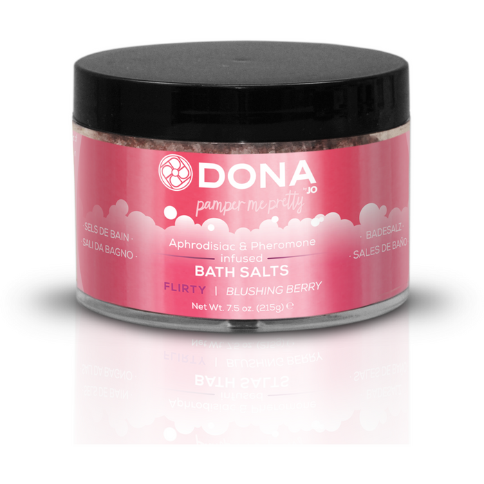Dona Bath Salt Flirty Aroma Blushing Berry 237ml