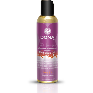 Dona Scented Massage Oil Sassy Aroma Tropical Tease 125ml