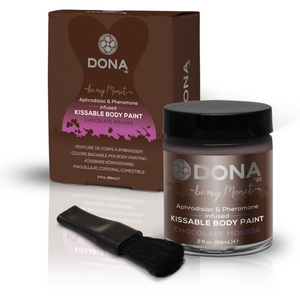 Dona Kissable Body Paint Chocolate Mousse 59ml