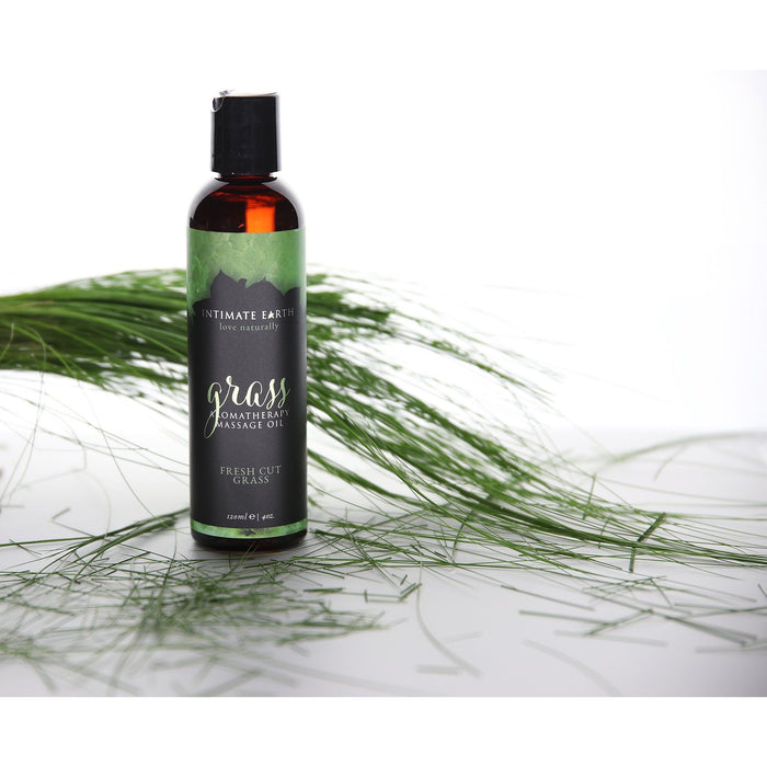 Intimate Earth Grass Massage Oil 120ml