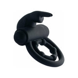 Share Satisfaction Vibrating Cock Ring With Removable Bullet