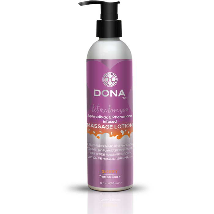 Dona Massage Lotion Sassy Aroma Tropical Tease 237ml