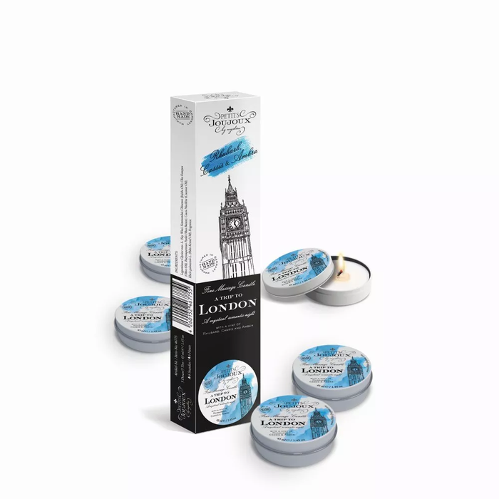 Petits Joujoux A Trip To London Massage Candle Refill (5 Pieces) 43ml